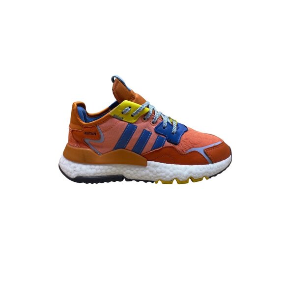 Adidas Ninja Men’s Orange & Blue Ninja Nite Jogger Athletic Sneakers Size 5.5